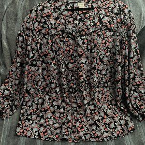 New w/o tags women's Terra & Sky 2X (20w-22w) blouse